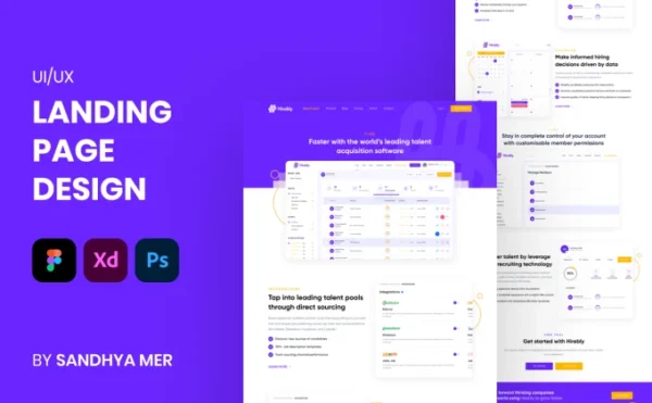 landing page