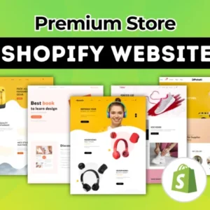SHOPIFY WEBSITE